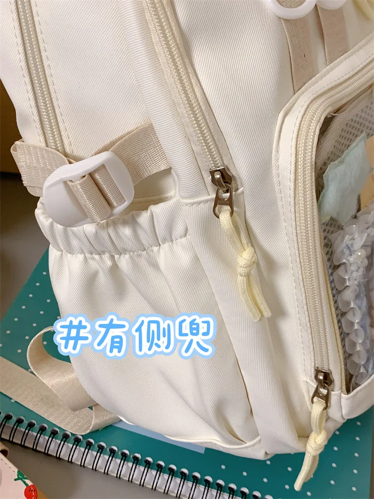 Japanese High School Girls Backpack School Bags For Teenage Girls Multi Pockets New Kawaii Backpack Women Harajuku Cute Mochila