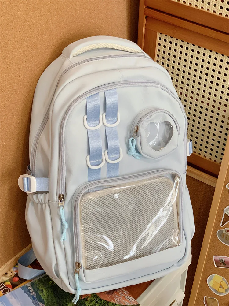 Japanese High School Girls Backpack School Bags For Teenage Girls Multi Pockets New Kawaii Backpack Women Harajuku Cute Mochila