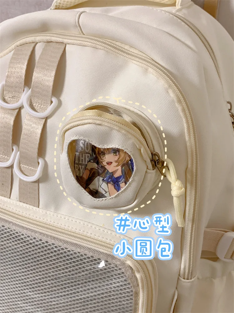 Japanese High School Girls Backpack School Bags For Teenage Girls Multi Pockets New Kawaii Backpack Women Harajuku Cute Mochila