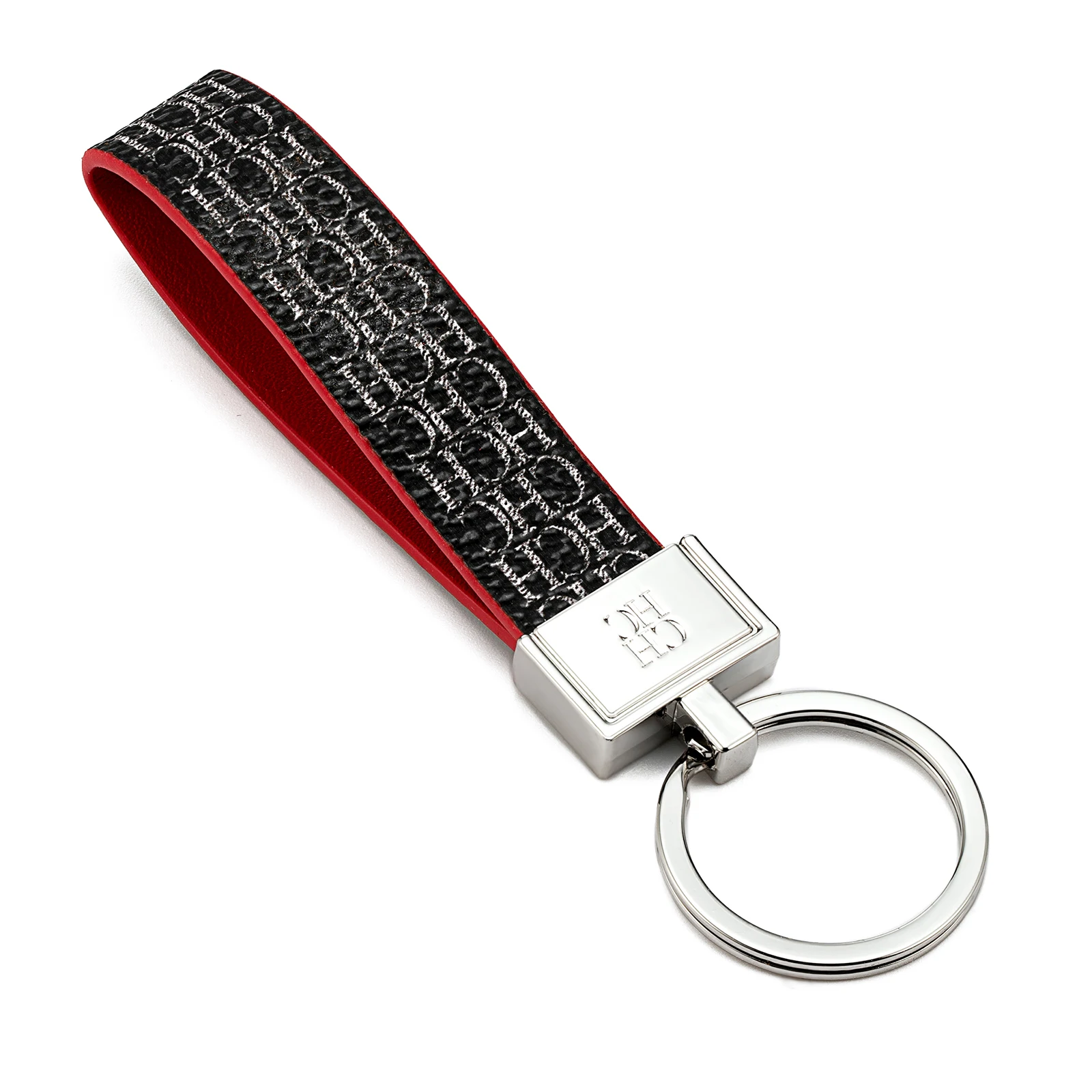 CH Fashion Keychain Simple and Exquisite Style Gift 2026 Jewellery Niche High-end Keychain Leather Keychain