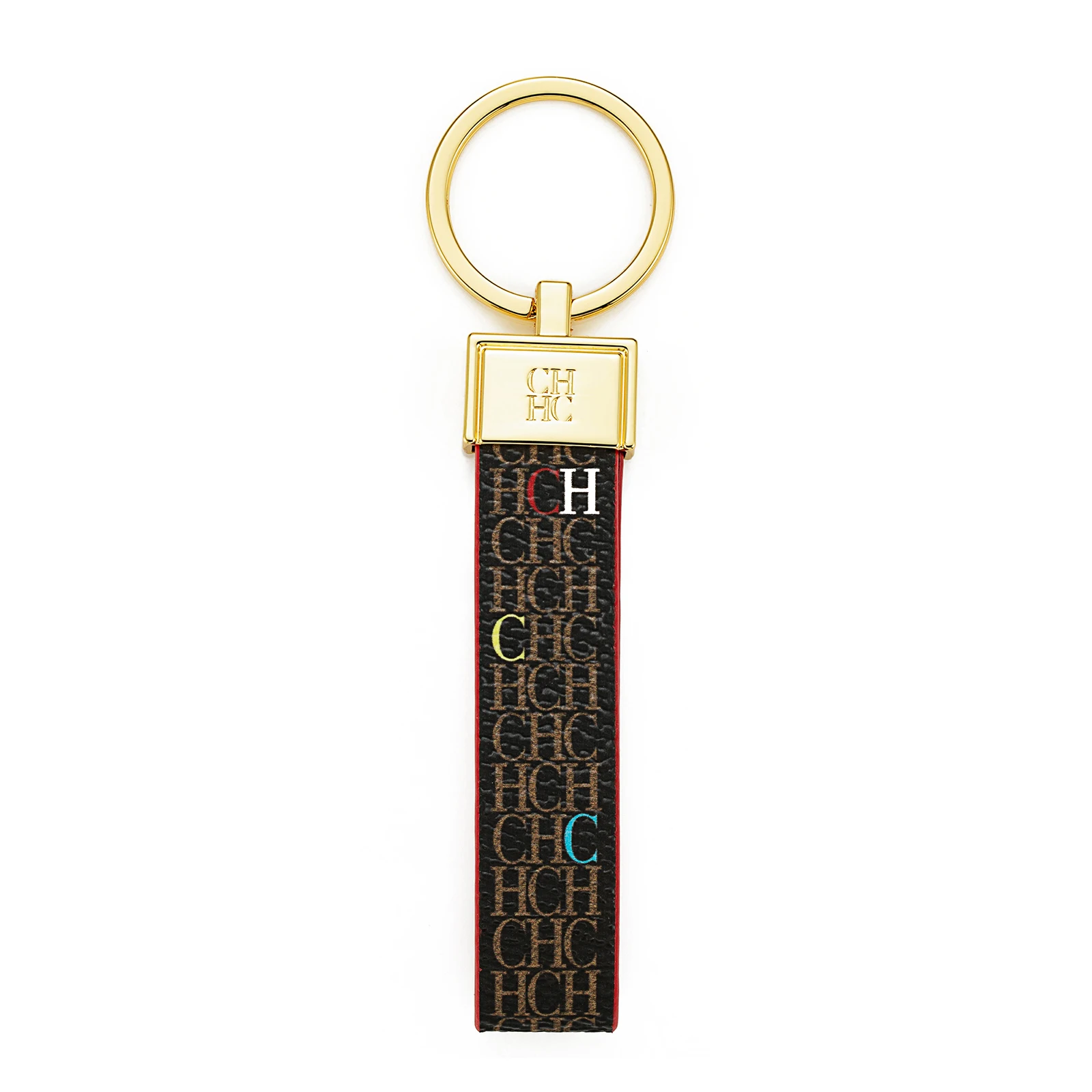 CH Fashion Keychain Simple and Exquisite Style Gift 2026 Jewellery Niche High-end Keychain Leather Keychain