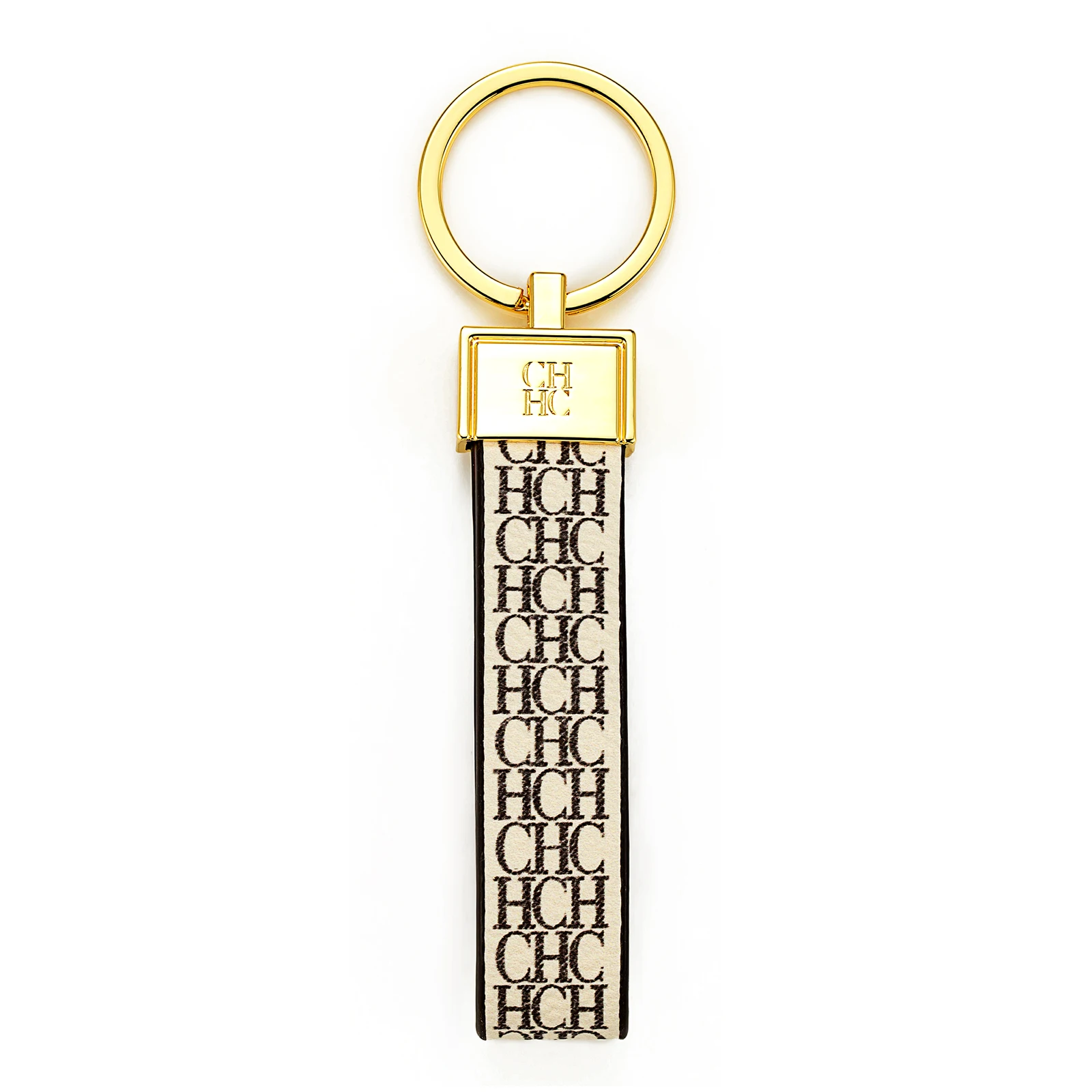 CH Fashion Keychain Simple and Exquisite Style Gift 2026 Jewellery Niche High-end Keychain Leather Keychain