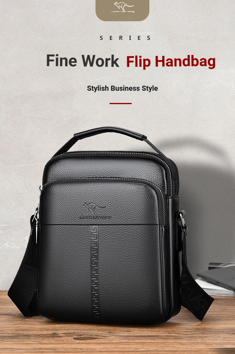 2026 New Men's Bag Shoulder Fashion Crossbody Bag Men Handbag Business Small Backpack Leisure Trendy Bag