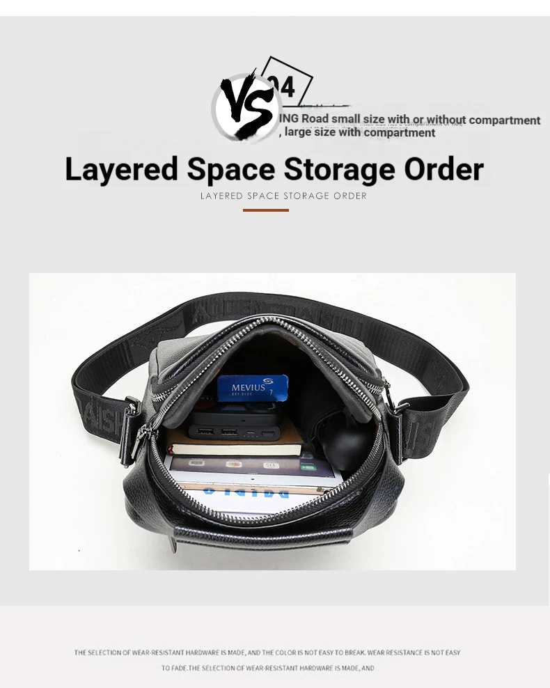 2026 New Men's Bag Shoulder Fashion Crossbody Bag Men Handbag Business Small Backpack Leisure Trendy Bag