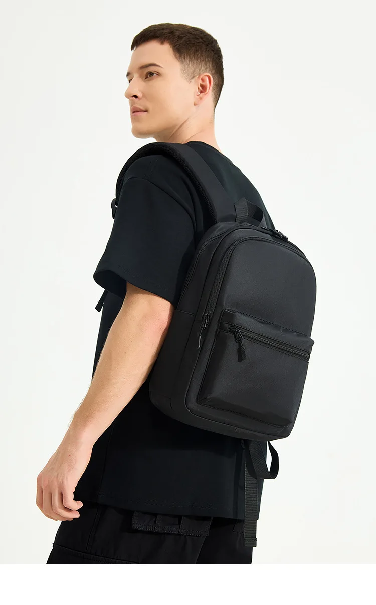 Mini Men's Backpack Fashion Small Black Shoulder School Bag for Man Lightweight Designer Waterproof Travel Backpacks Male