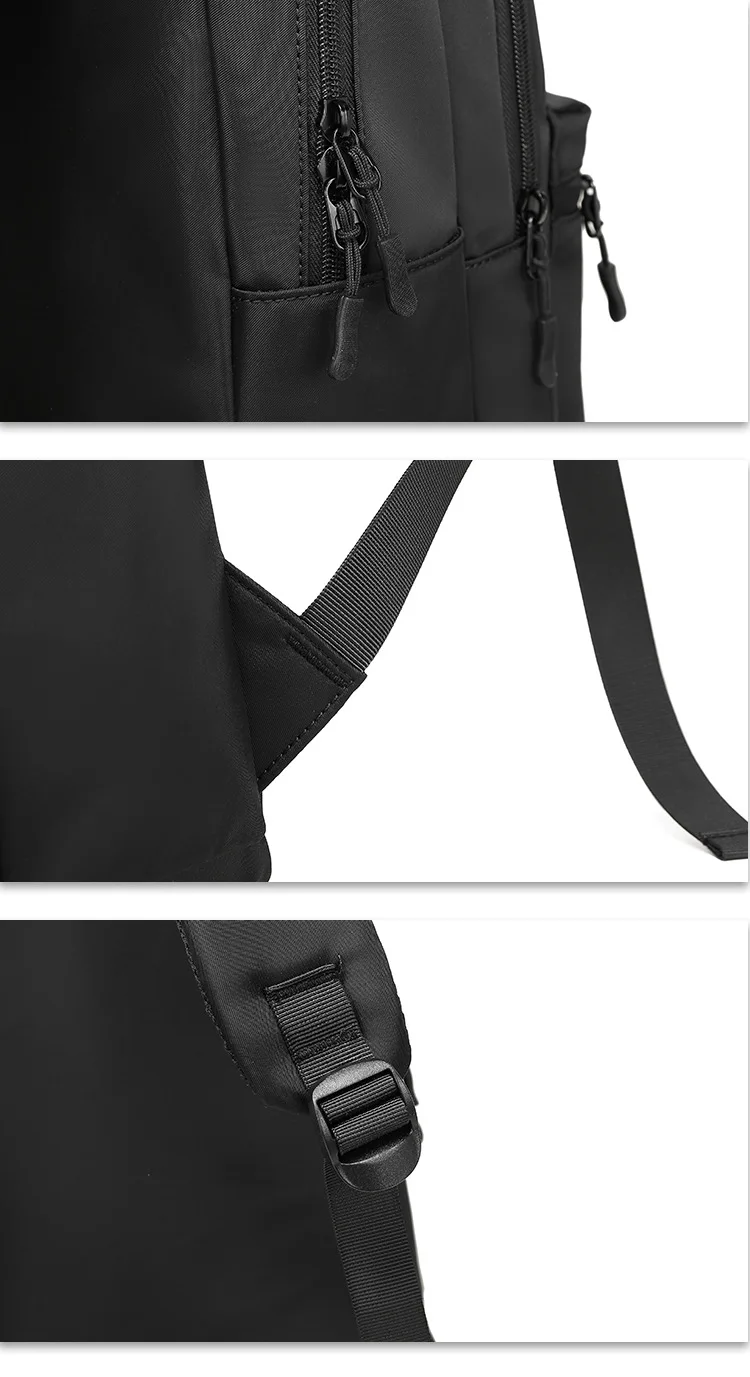 Mini Men's Backpack Fashion Small Black Shoulder School Bag for Man Lightweight Designer Waterproof Travel Backpacks Male