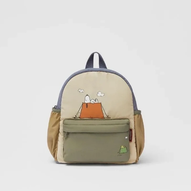 New Cute Cartoon Snoopy Backpack for Boys Printed Backpack for Girls School Casual School Bag Large Capacity Fashion Backpack