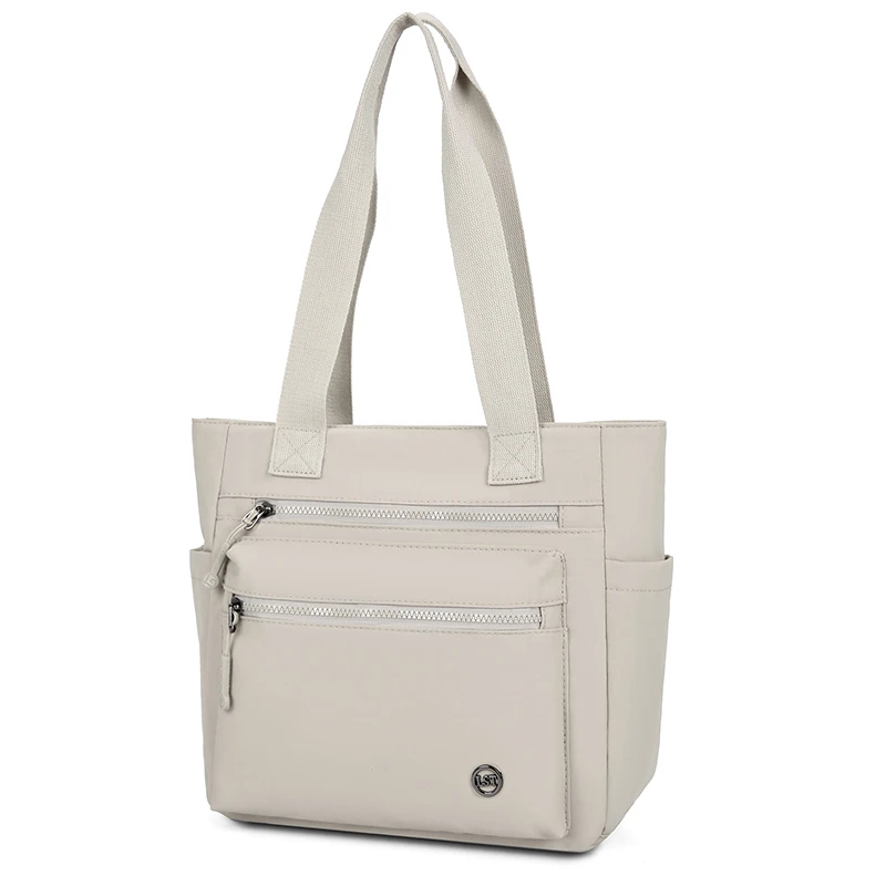 Women Tote Bag Large Capacity Waterproof Canvas Eco-friendly Shoulder Handbag Work School Travel Shopping Daily Essential