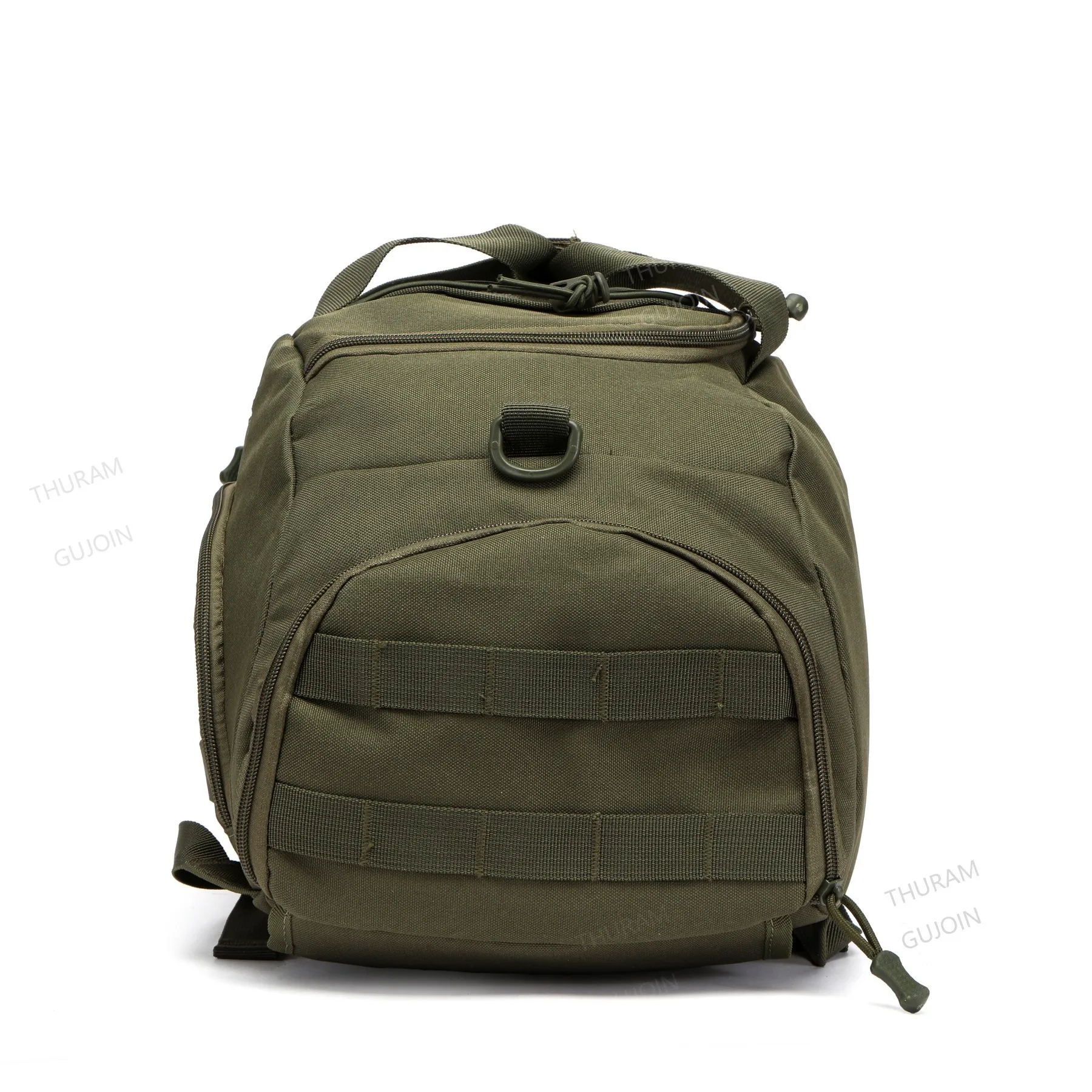 Tactical Gym Backpack with Shoe Compartment Convertible 3-in-1 Duffel Sling Bag for Men Women Weekender Overnight Travel Bag
