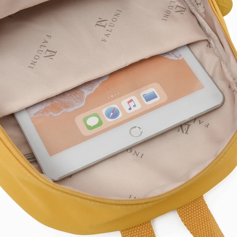 Women's Anti-Theft Large Capacity Nylon Backpack with Multifunctional Laptop Compartment for Daily Travel And Commuting