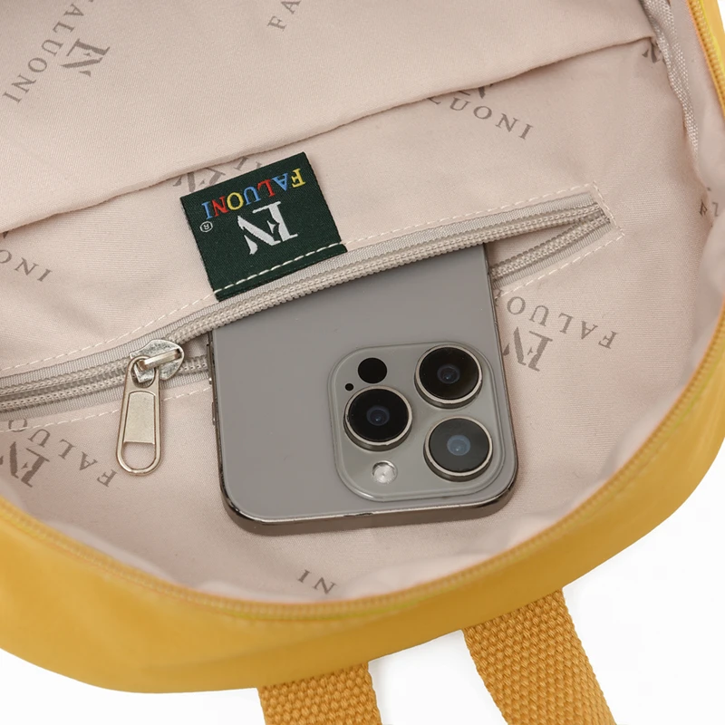 Women's Anti-Theft Large Capacity Nylon Backpack with Multifunctional Laptop Compartment for Daily Travel And Commuting