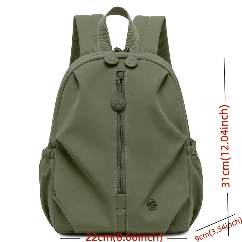 Women's Anti-Theft Large Capacity Nylon Backpack with Multifunctional Laptop Compartment for Daily Travel And Commuting
