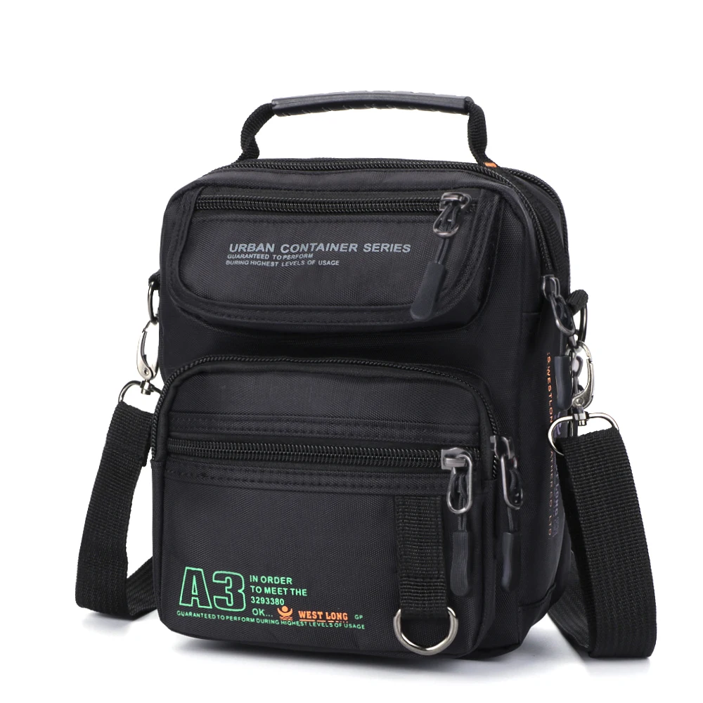3707 Men Messenger Running Bags Casual Multifunction Small Travel Bags Waterproof Shoulder Waist Packs Military Crossbody Bags