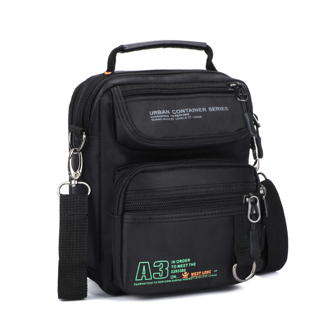 3707 Men Messenger Running Bags Casual Multifunction Small Travel Bags Waterproof Shoulder Waist Packs Military Crossbody Bags
