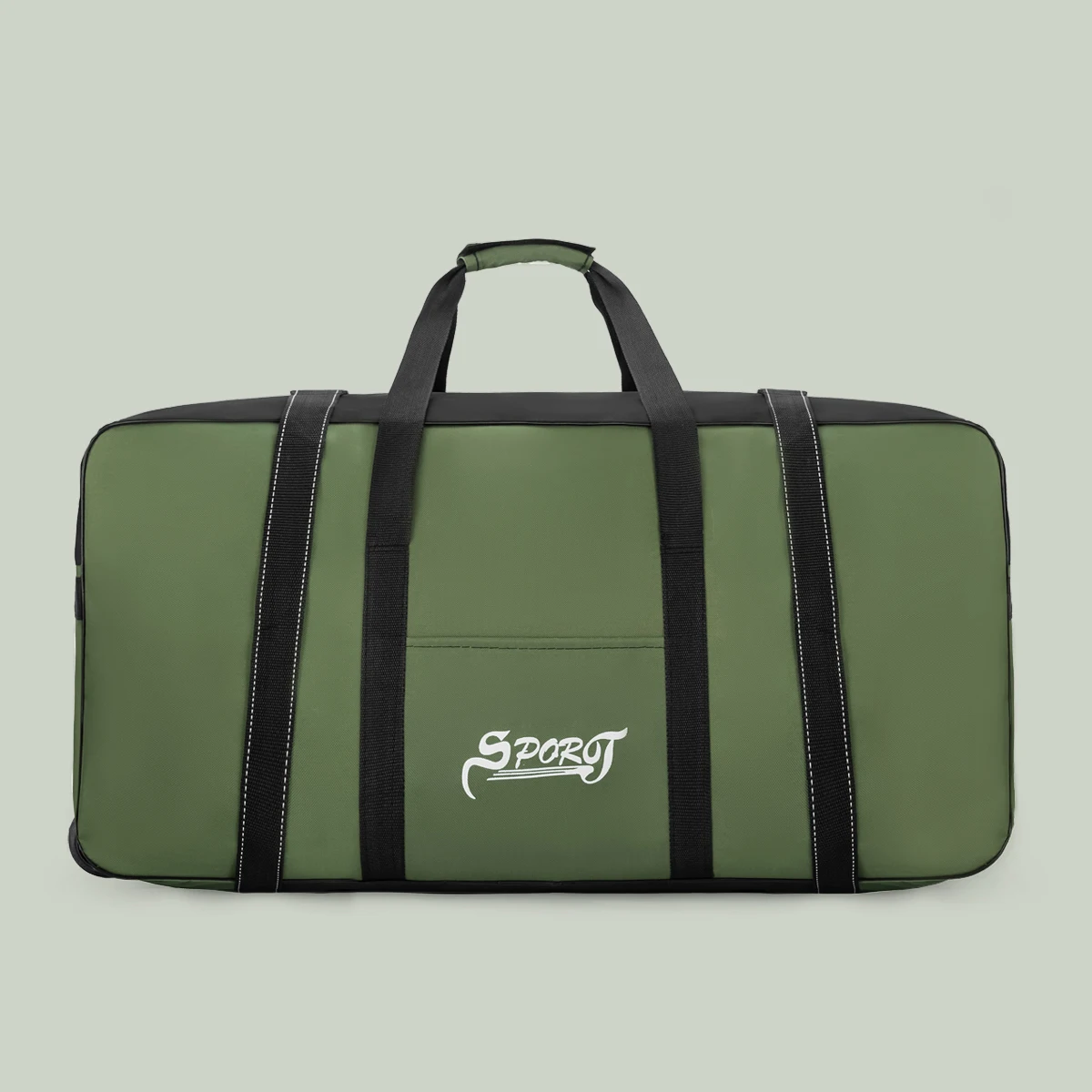 Outdoor Camping Picnic Equipment Storage Box, Tent Supplies Storage Box with Wheels, Large-Capacity Oversized Travel Bag