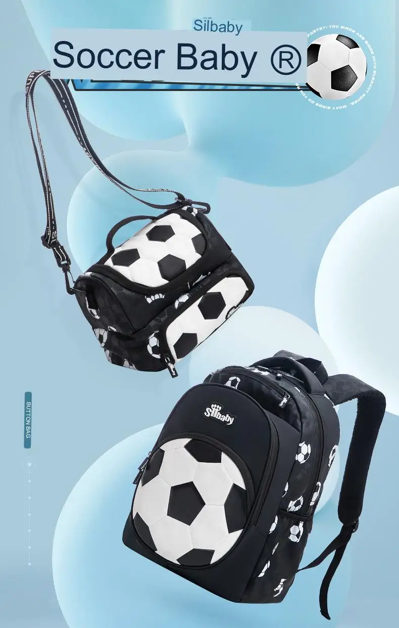 Football Backpack for Children Schoolbag Anime Backpack Travel School Bags for Teenage Boy Mochila Escolar Infantil Menino