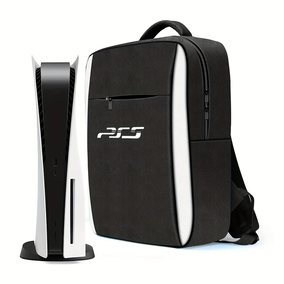 Travel Backpack For PS5 Console, Accessories, Protective Carrying Case Storage Bag Compatible With Sony PS5 Console