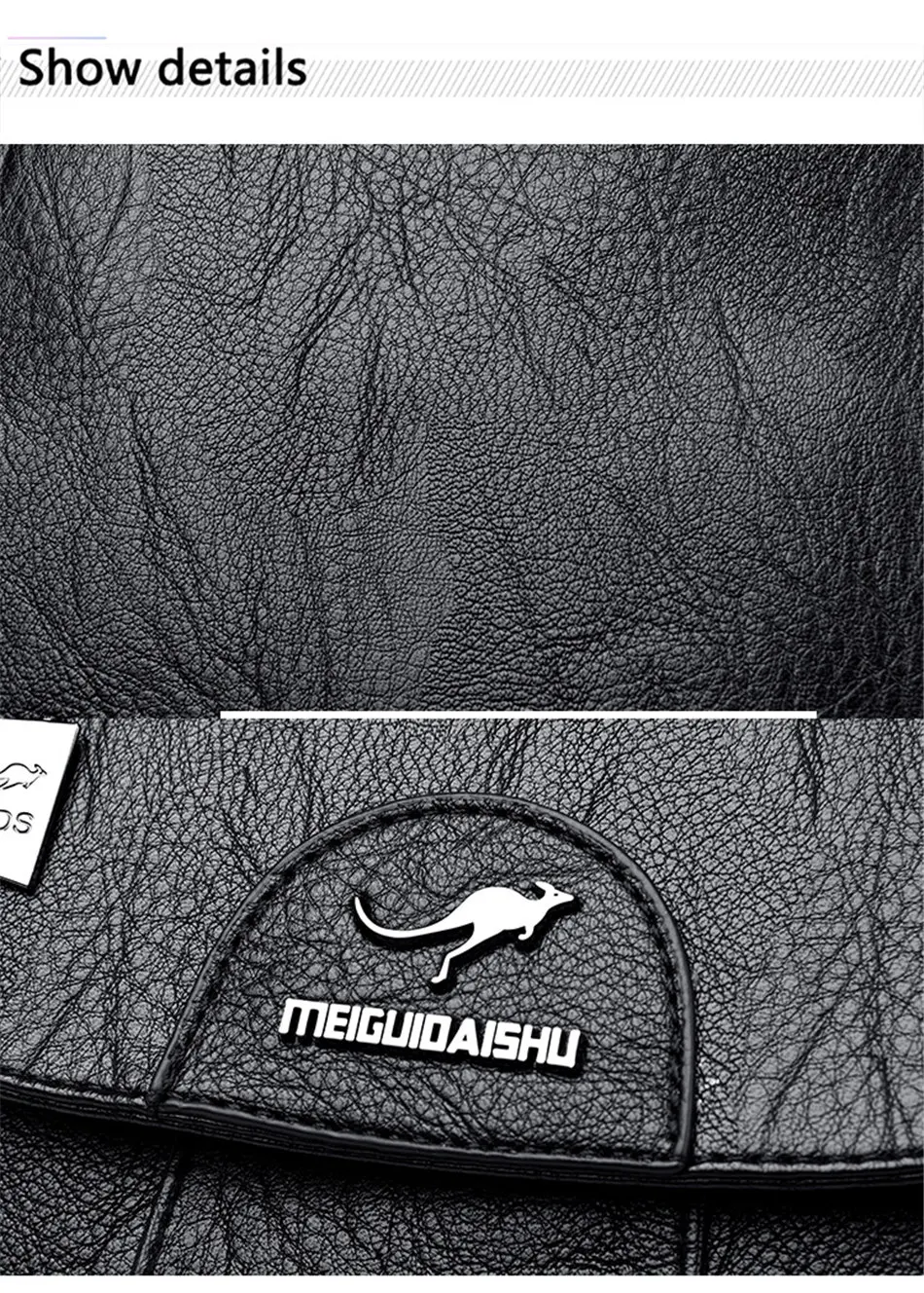 2024 New Women Leather Backpacks High Quality Female Vintage Backpack For Girls School Bag Travel Bagpack Ladies Back Pack