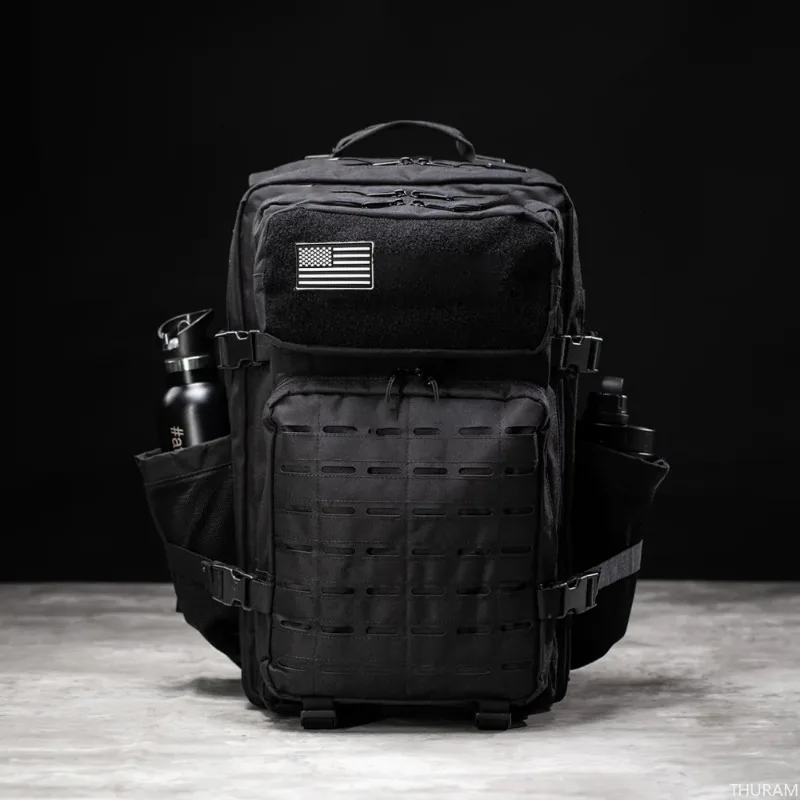 25L/50L Tactical Backpack Bag Hunting MOLLE Backpack GYM For Men EDC Outdoor Hiking Rucksack Witch 2 Bottle Holders