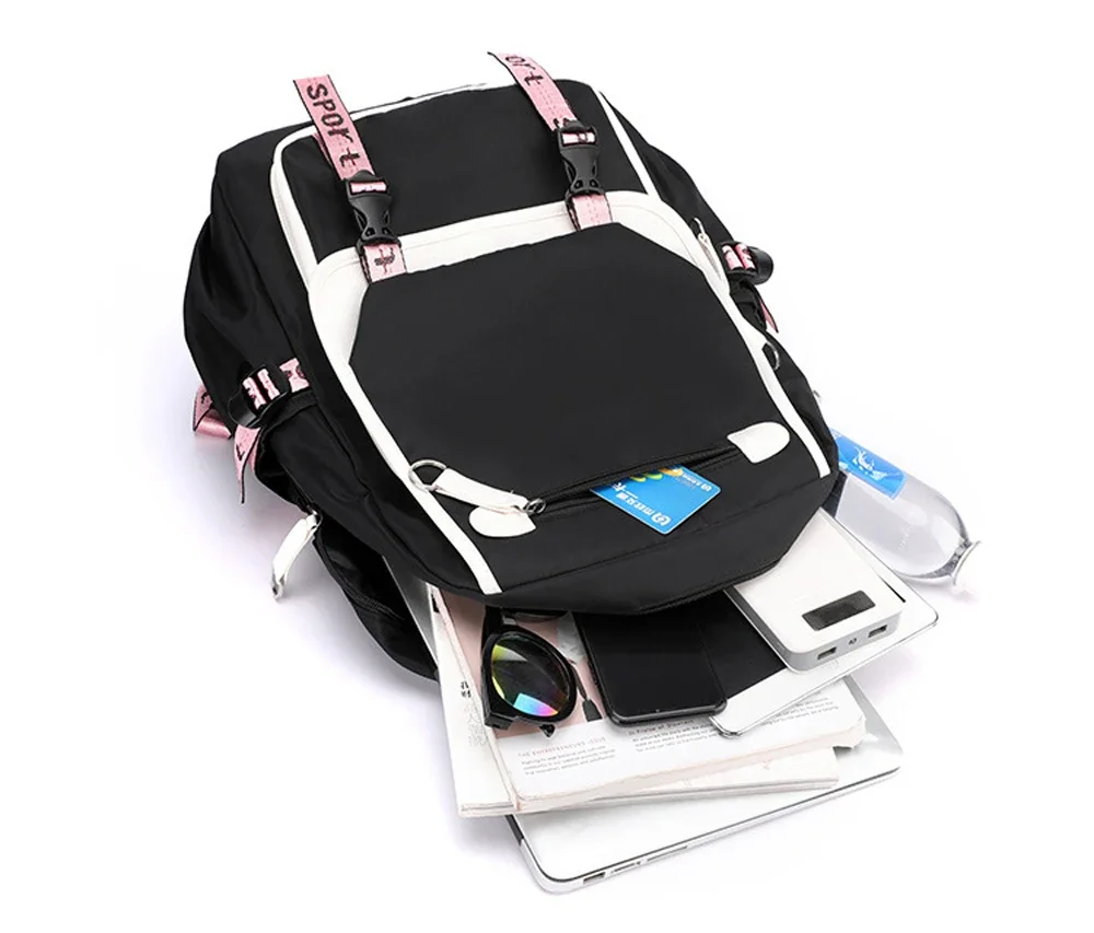 Back To School Backpack for Girls Boys Teenager The Apothecary Diaries Maomao Fashion Usb School Bags Travel Backpacks Mochila
