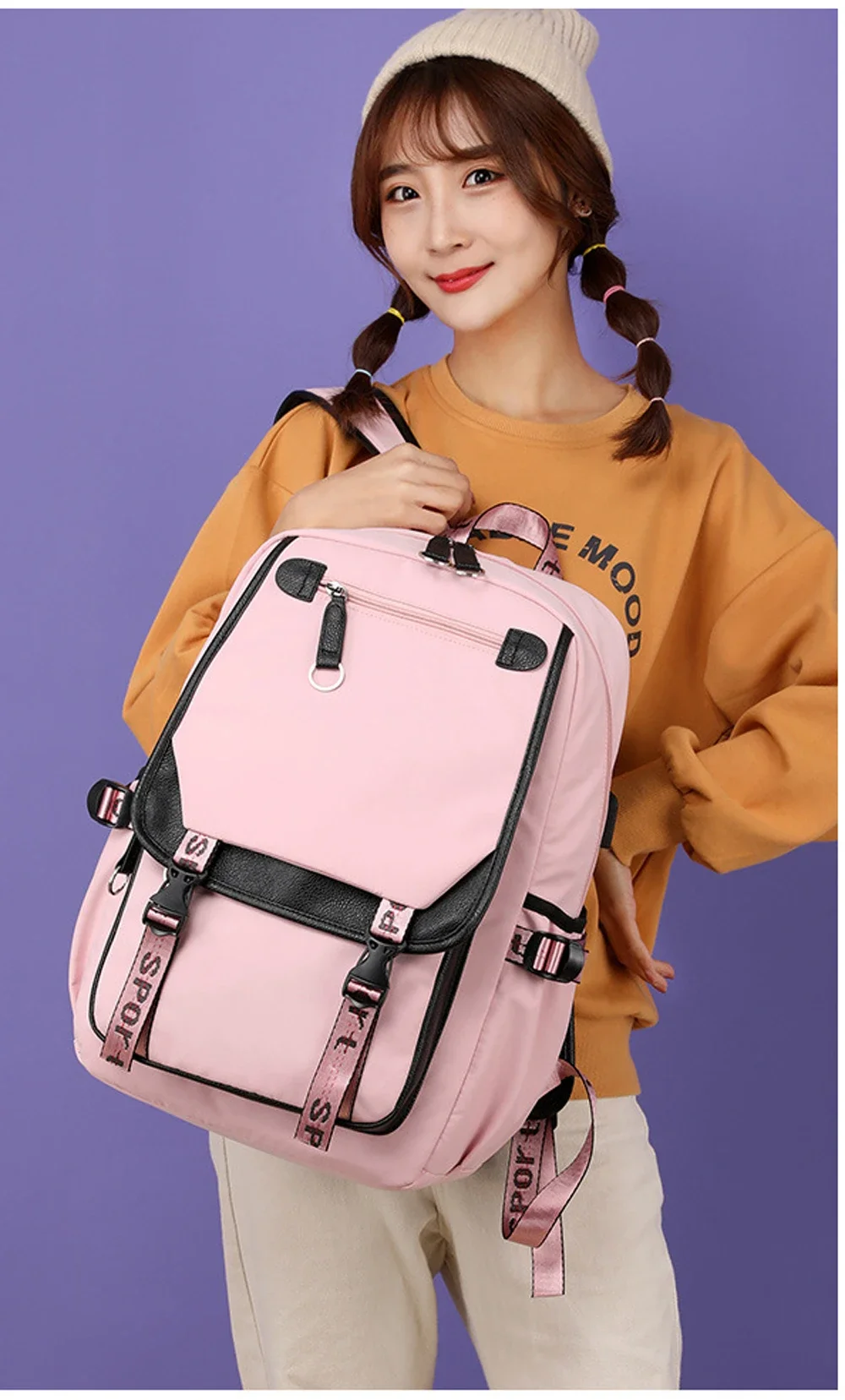 Back To School Backpack for Girls Boys Teenager The Apothecary Diaries Maomao Fashion Usb School Bags Travel Backpacks Mochila