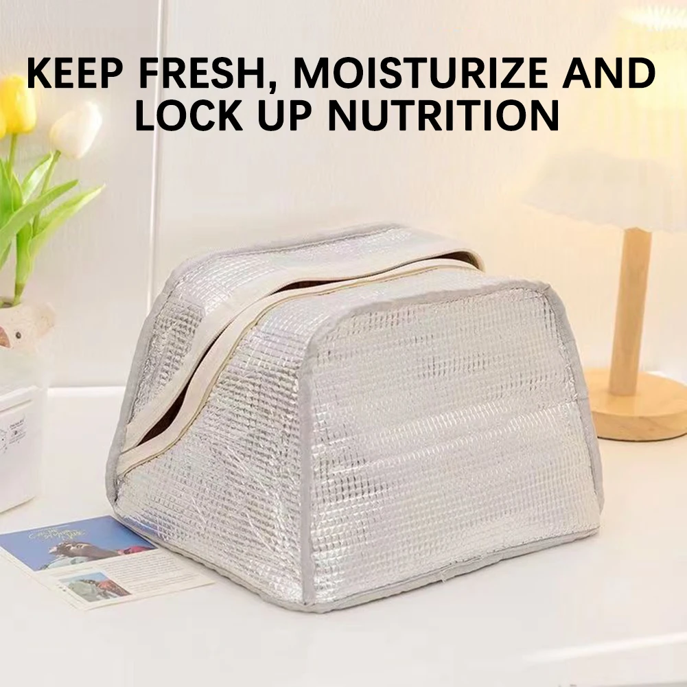 Cute Capybara Lunch Bag Large Capacity Waterproof Oil-Proof Animal Print Insulated Bento Box Carrier For Kids School Office