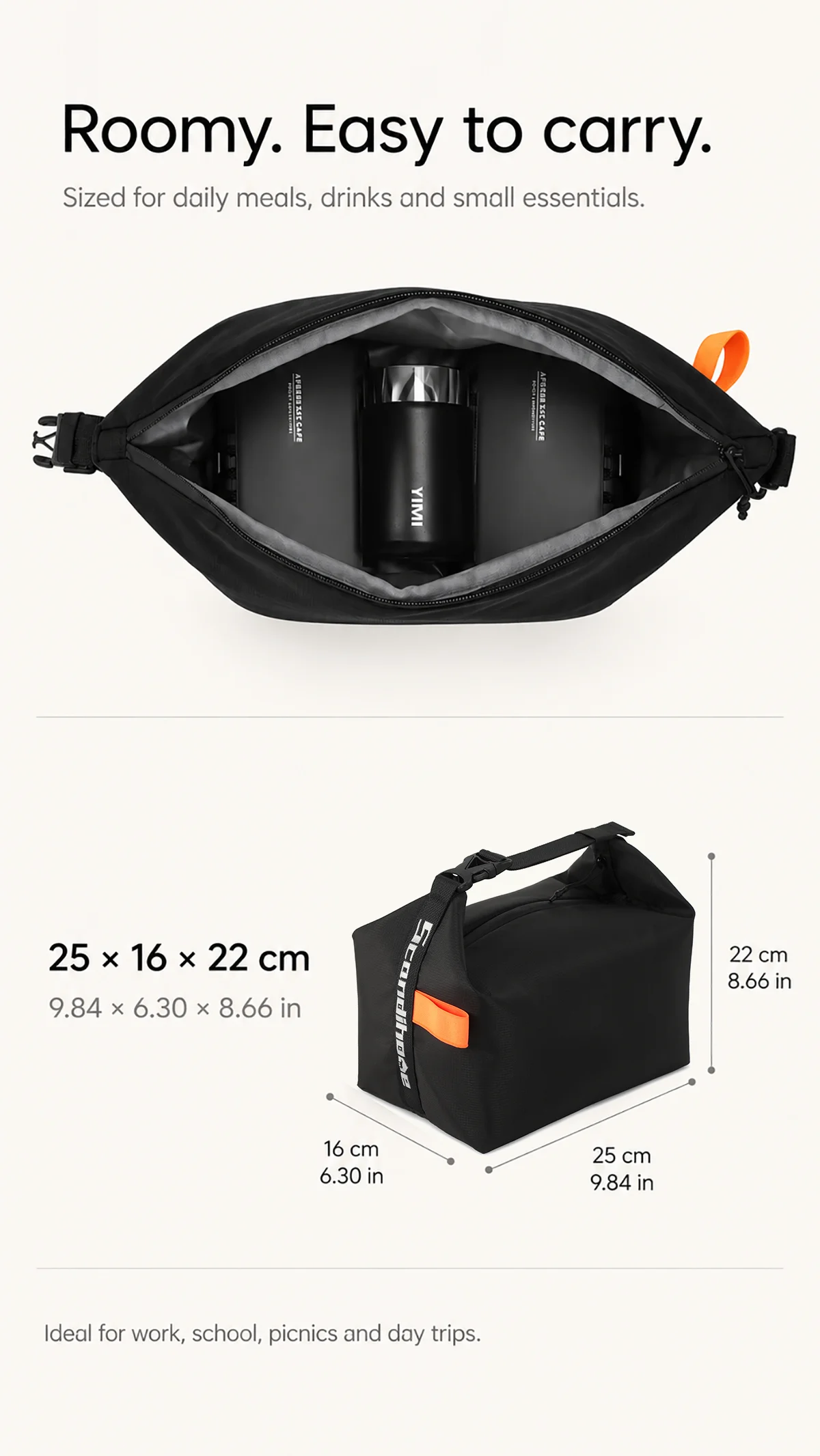Insulated Lunch Bag Insulation Bento Pack Aluminum Foil Rice Bag Meal Pack Ice Pack Portable Dinner Picnic Food Storage Handbag