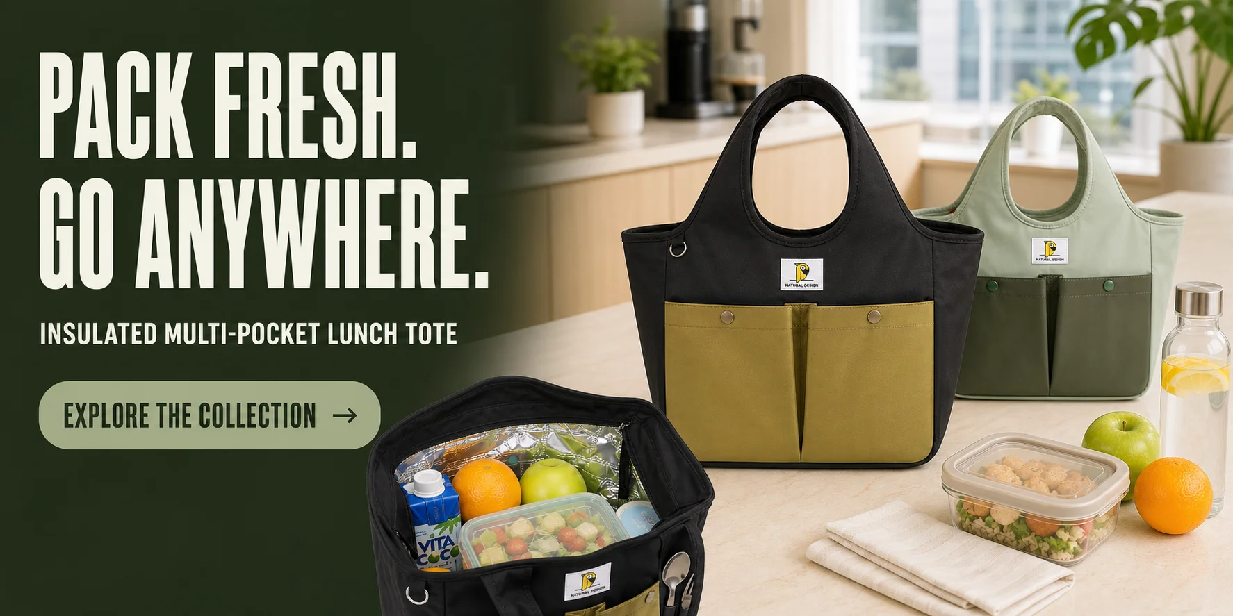 Insulated Lunch Bag Insulation Bento Pack Aluminum Foil Rice Bag Meal Pack Ice Pack Portable Dinner Picnic Food Storage Handbag