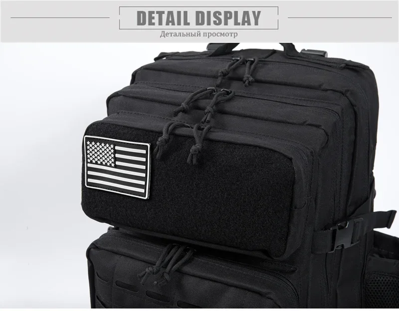 25L/45L Tactical Backpack for Women/men Laser Cut Molle Survival Daypack School Bag Gym Rucksack with Dual Cup Holder