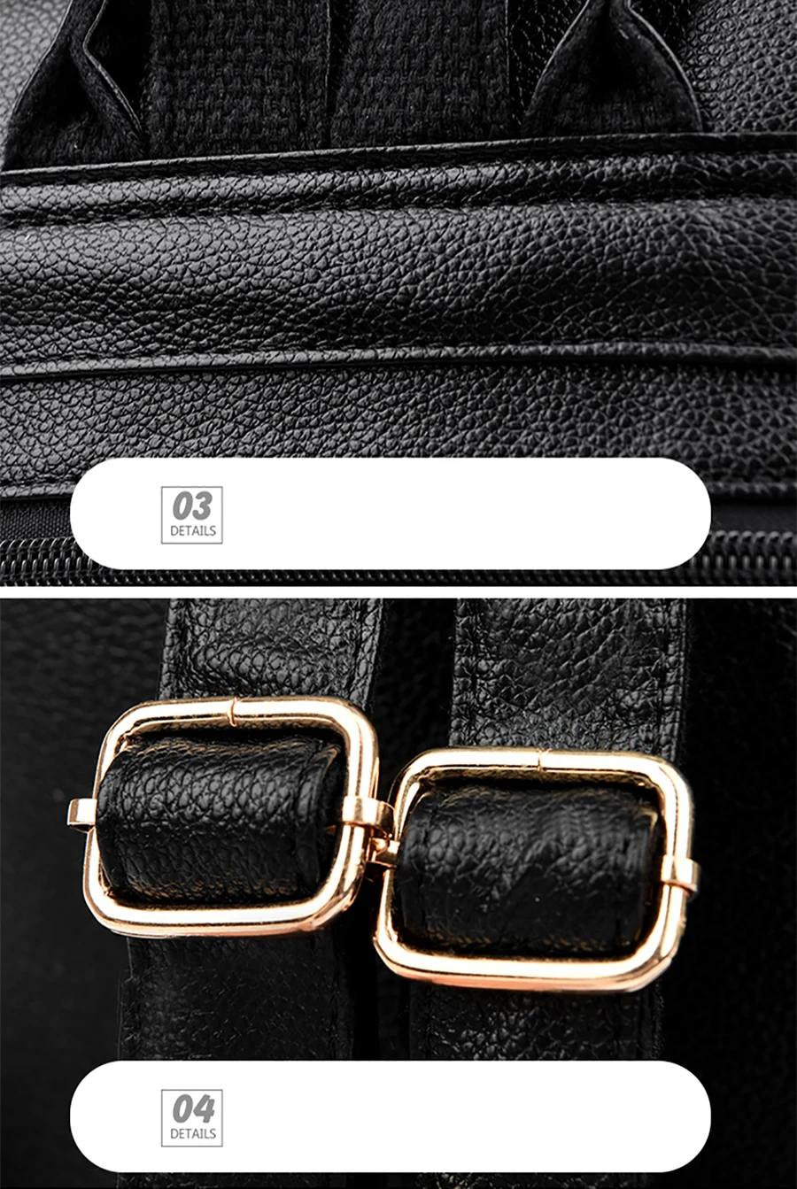 2026 New High Quality Leather Backpack Women's Large Capacity Travel Backpack Fashion School Bags Mochila Shoulder Bag For Women