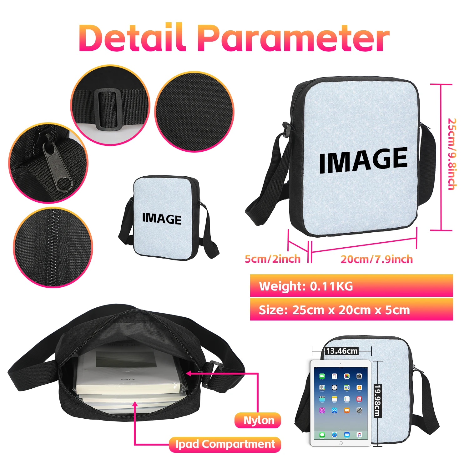 3Pcs set with Front Pocket Backpack Ronaldo Learn, Travel Football Star Shoulder Bags, Pencil Bag, Sport School Bags