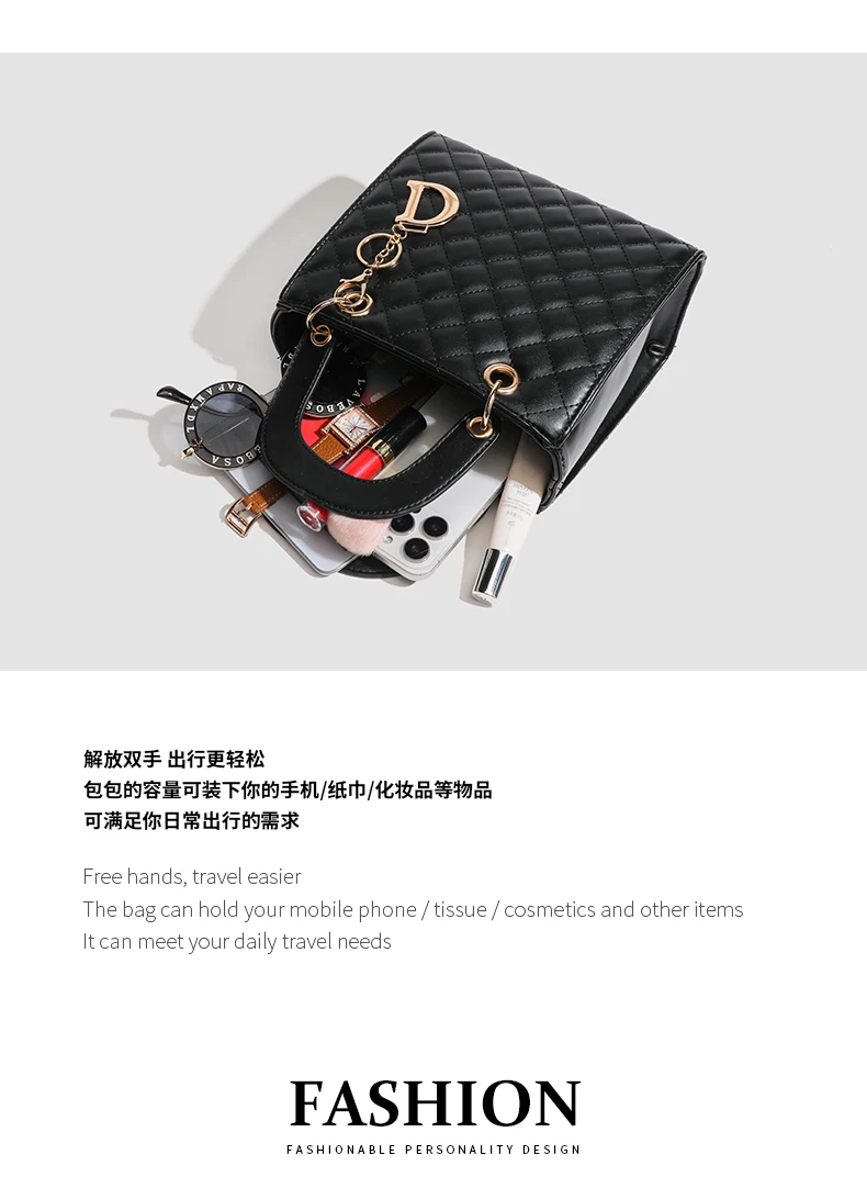 PU Leather Casual Crossbody Bags for Women Ladies Luxury Designer Tote Handbag Female Large Capacity Travel Shoulder Bag Sac