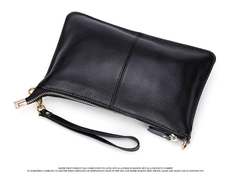 RanHuang Women Genuine Leather Day Clutches Candy Color Shoulder Bags Women's Fashion Crossbody Bags Small Clutch Bags