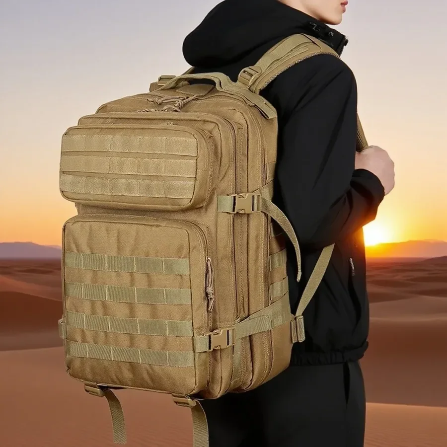 50L/30L Elite Tactical Backpack | 3X Stronger Work & Military Backpack | Resistant and Heavy Duty | 3 Day MOLLE Bug Out Bag
