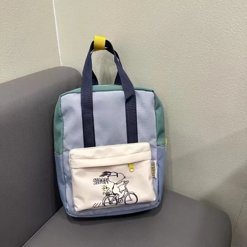 New Fashion Popular Snoopy Backpack Cartoon Back-to-school Season Student Schoolbag Travel Student Large-capacity Backpack