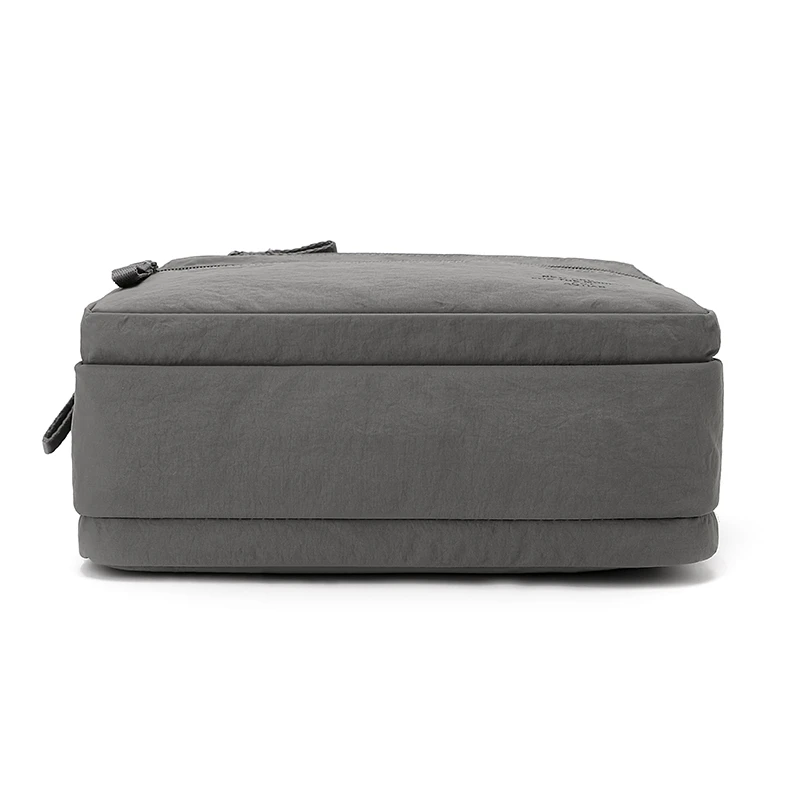 Men's Lightweight Oxford Cloth Crossbody Bag - Multi-Layered Durable Sling for Daily Commute And Travel - Shoulder Chest Bag
