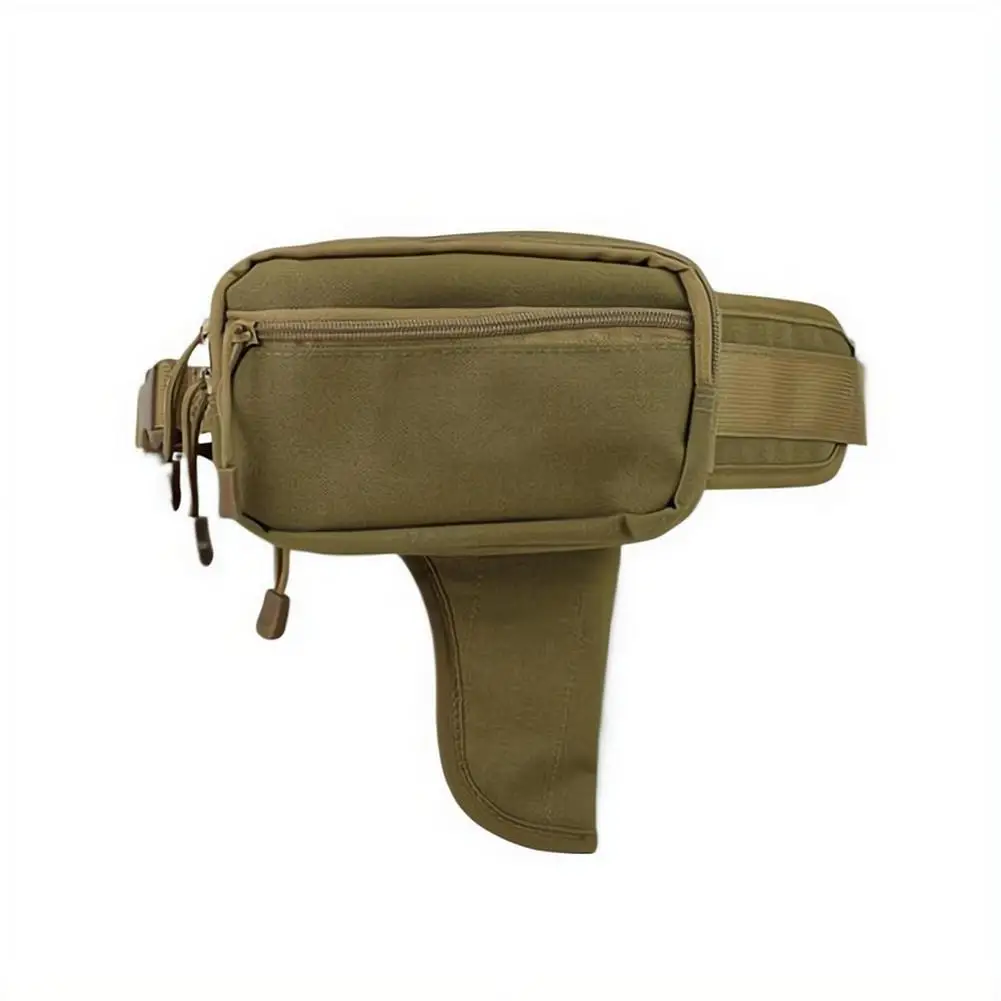 Oxford Cloth Waterproof Tactical Waist Bag, Adjustable Outdoor Fanny Pack for Hunting, Camping, Hiking & Running for Men