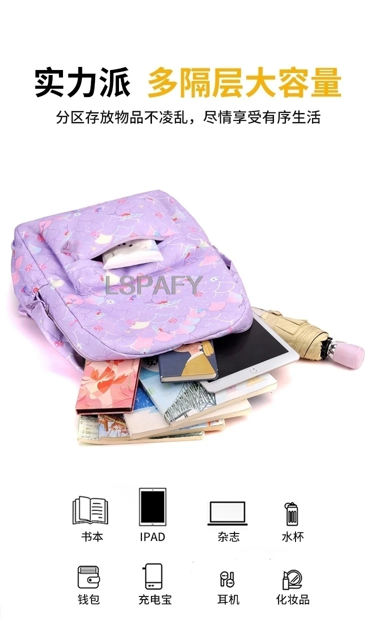 Hot Katseye Funny Backpack Girl's Kids Student Schoolbags Double Shoulder Bag Teenage Travel Pen Lunch Bags Bookbag Knapsack