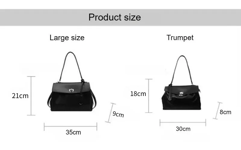 New Stylish Large-capacity Platinum Bag Women's Casual Versatile Commuting Crossbody Bag Modern Neutral Business Handbag