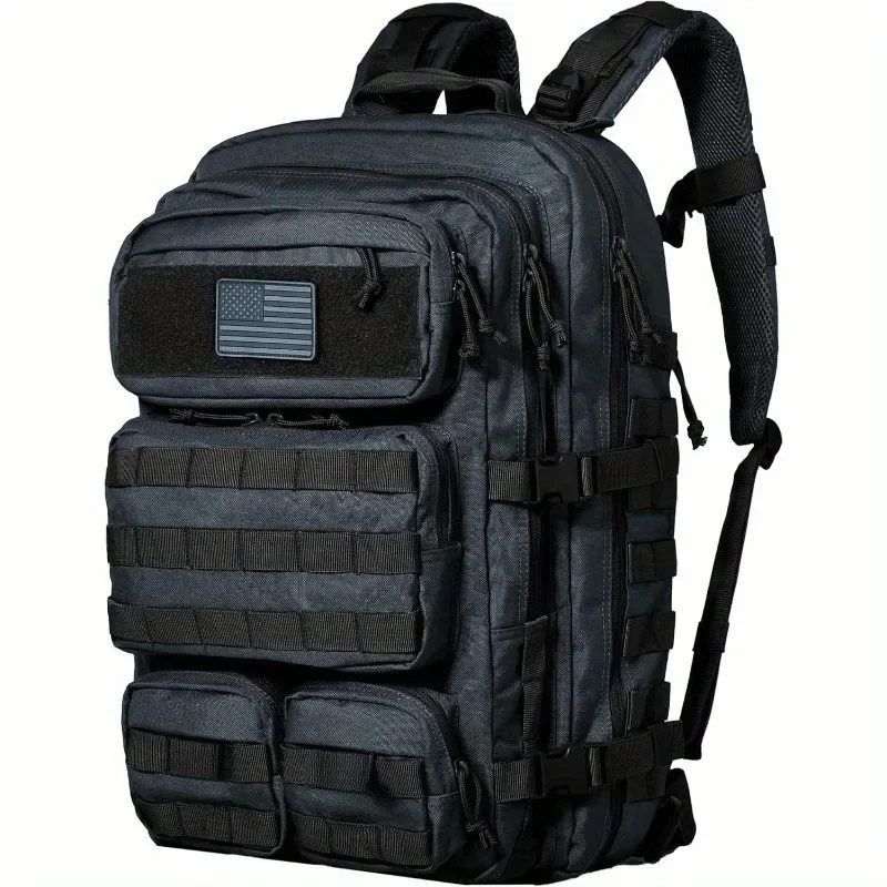 50L/30L MOLLE Assault Pack, Tactical Backpack Military Army Camping Rucksack, 3-Day Pack