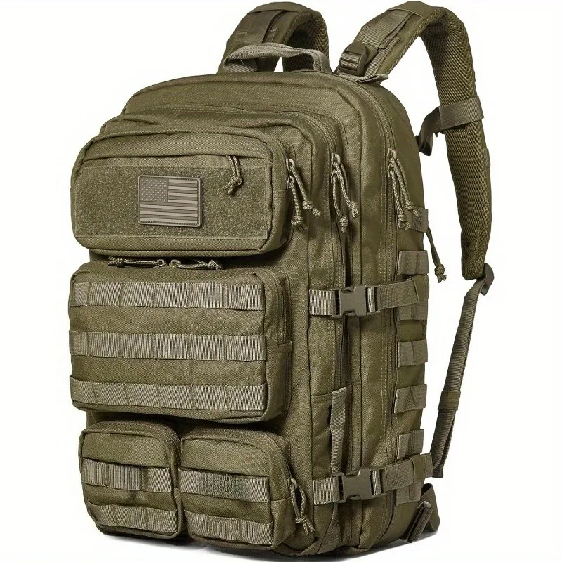 50L/30L MOLLE Assault Pack, Tactical Backpack Military Army Camping Rucksack, 3-Day Pack
