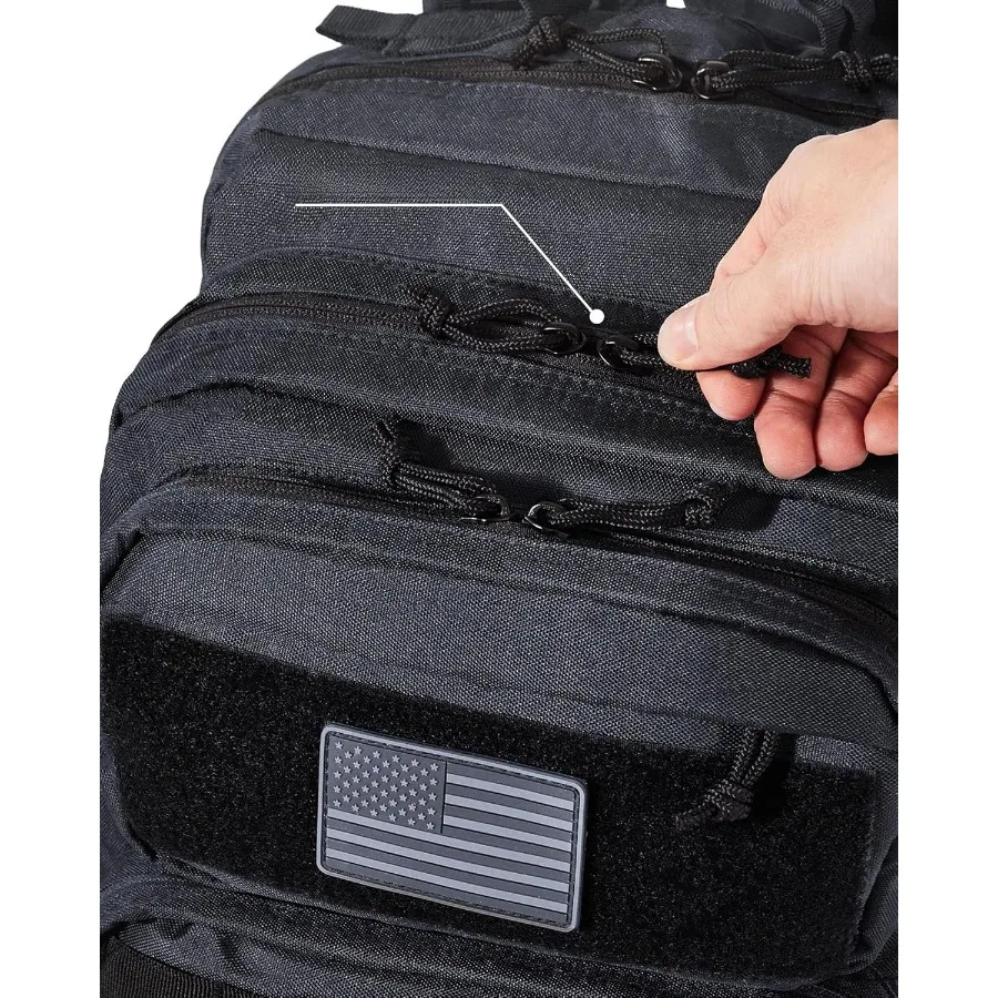 50L/30L MOLLE Assault Pack, Tactical Backpack Military Army Camping Rucksack, 3-Day Pack