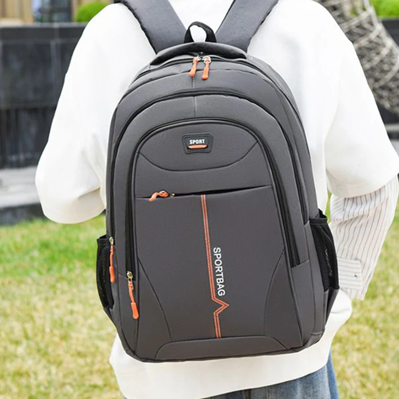 Functional Multi-pocket Backpack, Secure Zip Closure Nylon Daypack Suitable for Hiking, Weekend Trips and Office Work