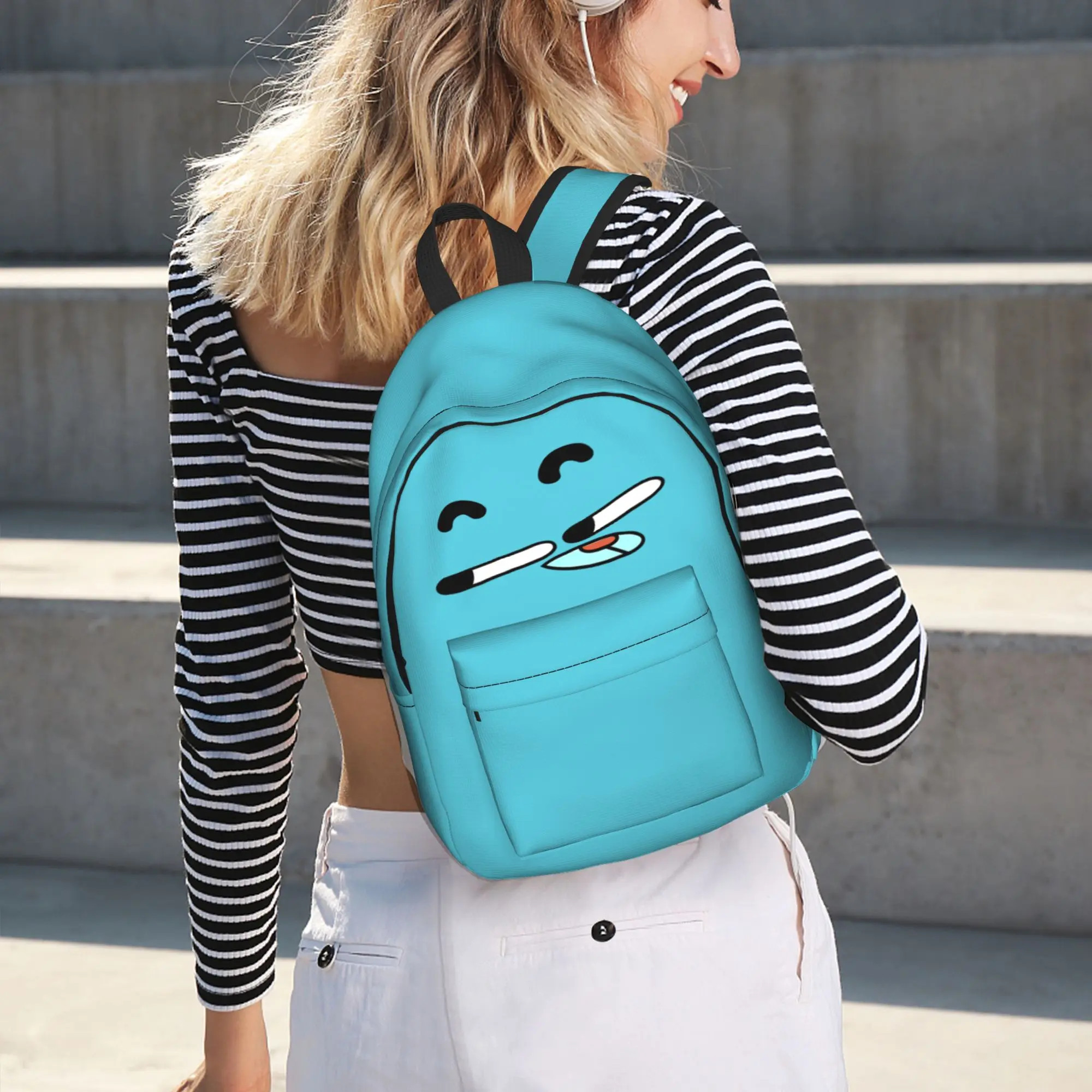 Gumballs Gum Ball Watterson Amazing Cartoon Backpack for Men Women Fashion Student Business Daypack College Shoulder Bag Outdoor