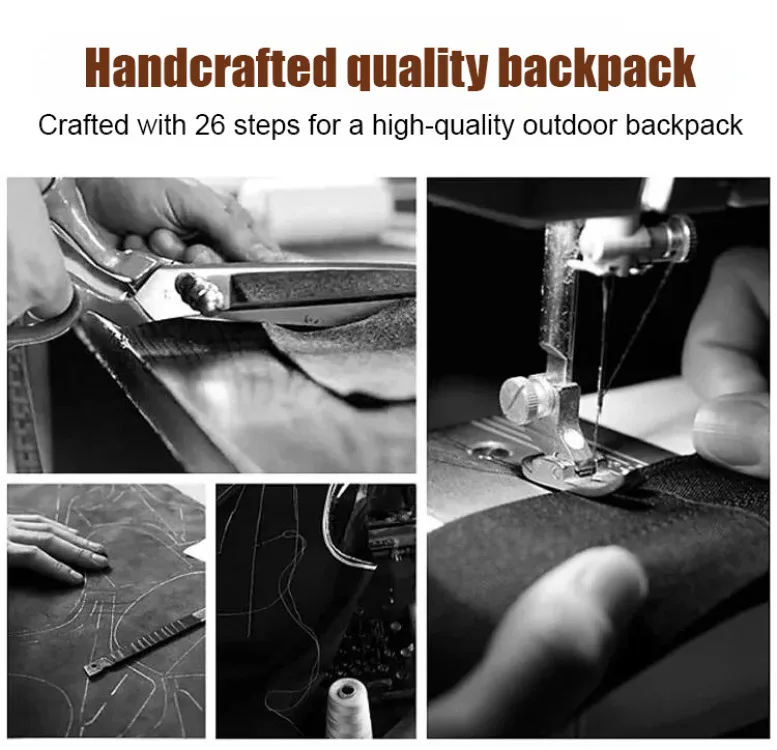 Thickened Oxford Fabric Backpack with Multiple Carrying Methods, Large Capacity, Luggage Trolley Compatible