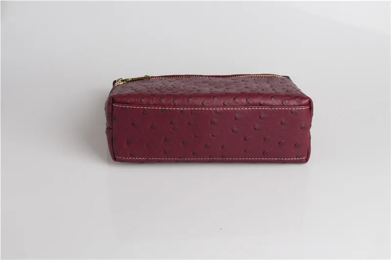 XMESSUN New Fashion Designer Handbag Ostrich Pattern Portable Bag Clutch Bag 2026 Lady Hand Bag Purse Make Up Bag Trend Bag