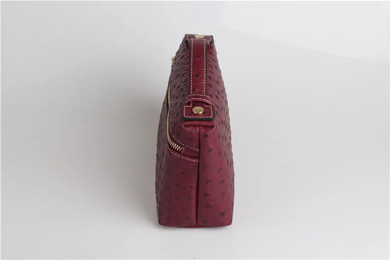 XMESSUN New Fashion Designer Handbag Ostrich Pattern Portable Bag Clutch Bag 2026 Lady Hand Bag Purse Make Up Bag Trend Bag