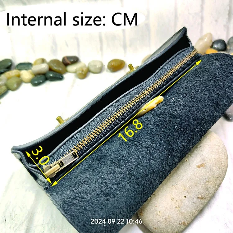 Small Waist Bag Genuine Leather Belt Pack Mobile Phone Leather Sheath Wallet Card Holder Car Key Case House Key Pouch 3618