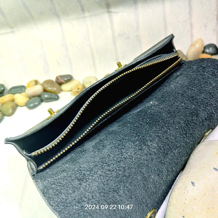 Small Waist Bag Genuine Leather Belt Pack Mobile Phone Leather Sheath Wallet Card Holder Car Key Case House Key Pouch 3618