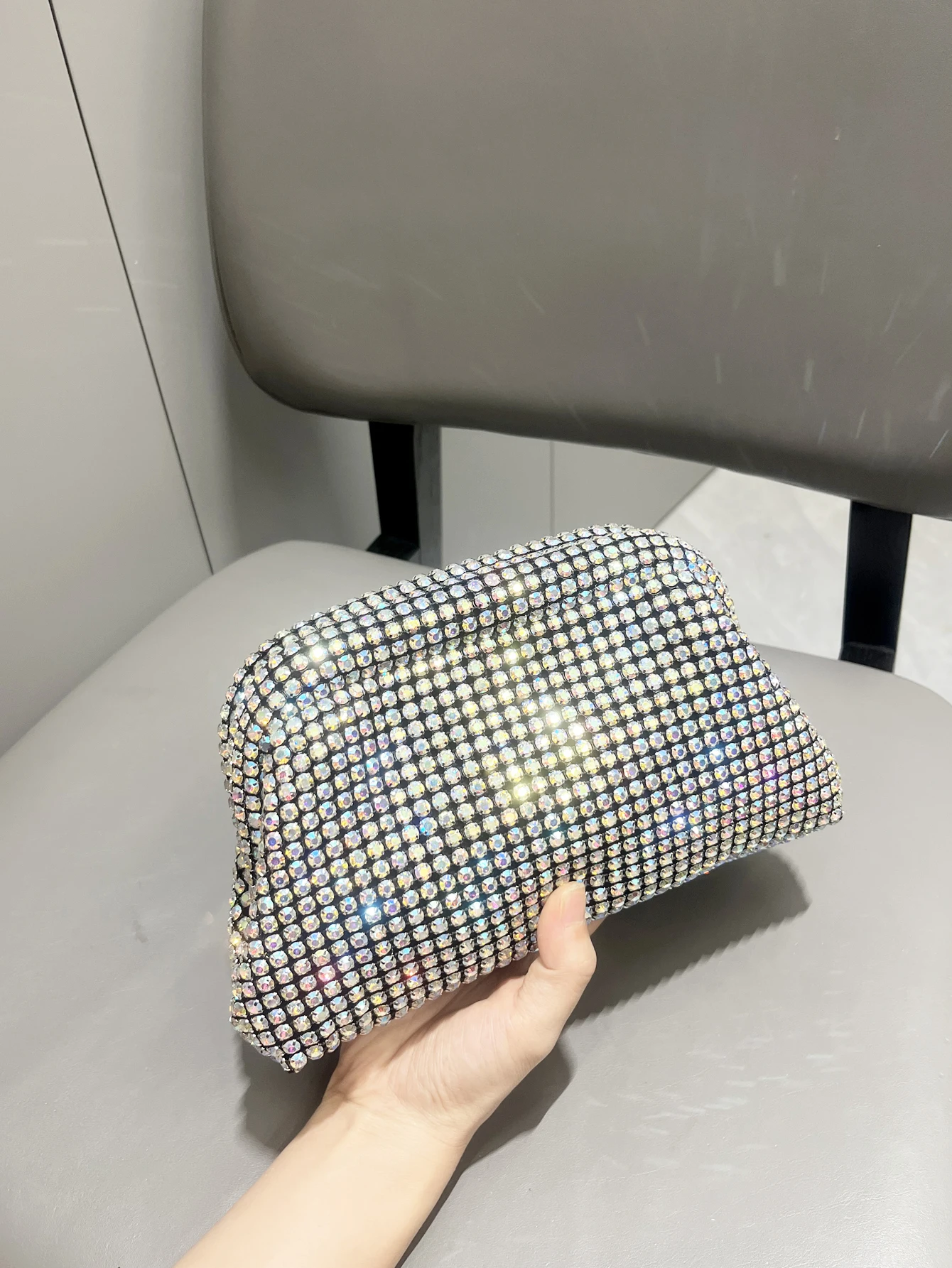 Luxury Designer Rhinestones Clutch Purse Bag for women handle bag Shoulder Bag Purse evening bag banquet bag